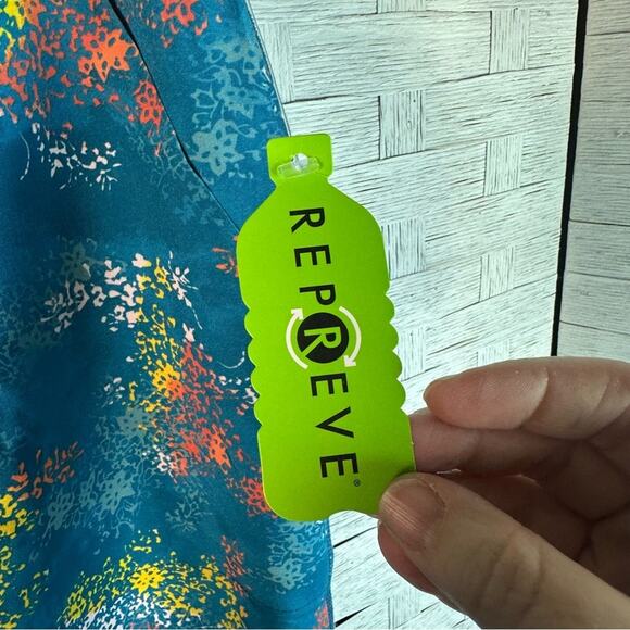 Lands' End Repreve Active Pant jogger, floral lightweight pockets, plus size - Picture 4 of 12